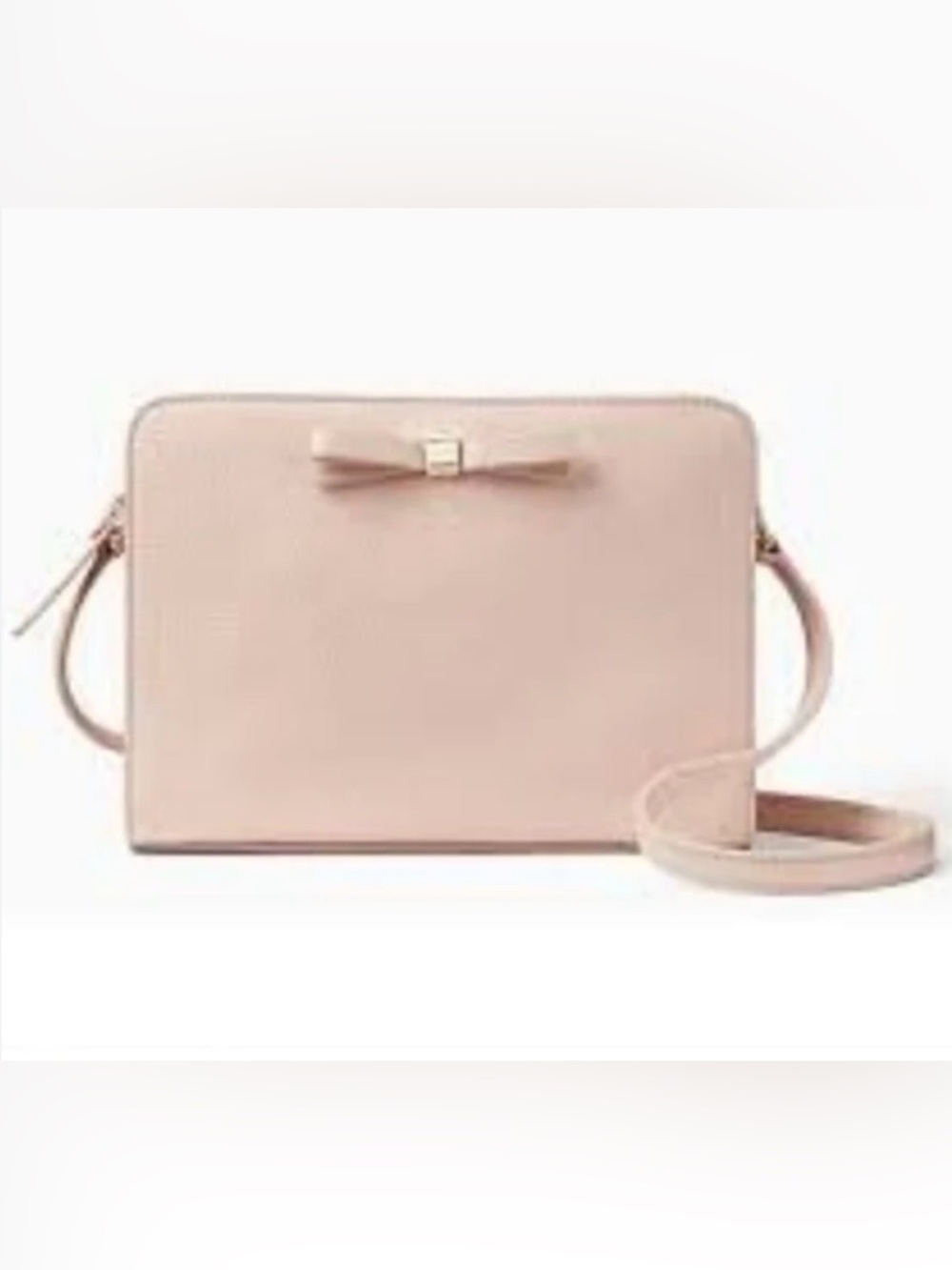 kate spade New York Henderson Street Fannie Crossbody In Soft Blush Pink Leather